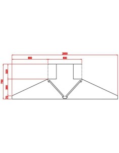 Campana central (2 piezas) 2