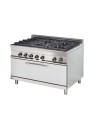 Cocina de gas 6 fuegos
